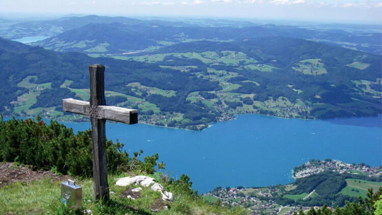 Haus Auer Daire Weyregg am Attersee Dış mekan fotoğraf